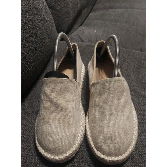 Old Navy Shoes - Old Navy Womens Canvas Espadrille Flats Natural Linen Size 9 NWOT Y2K Summer